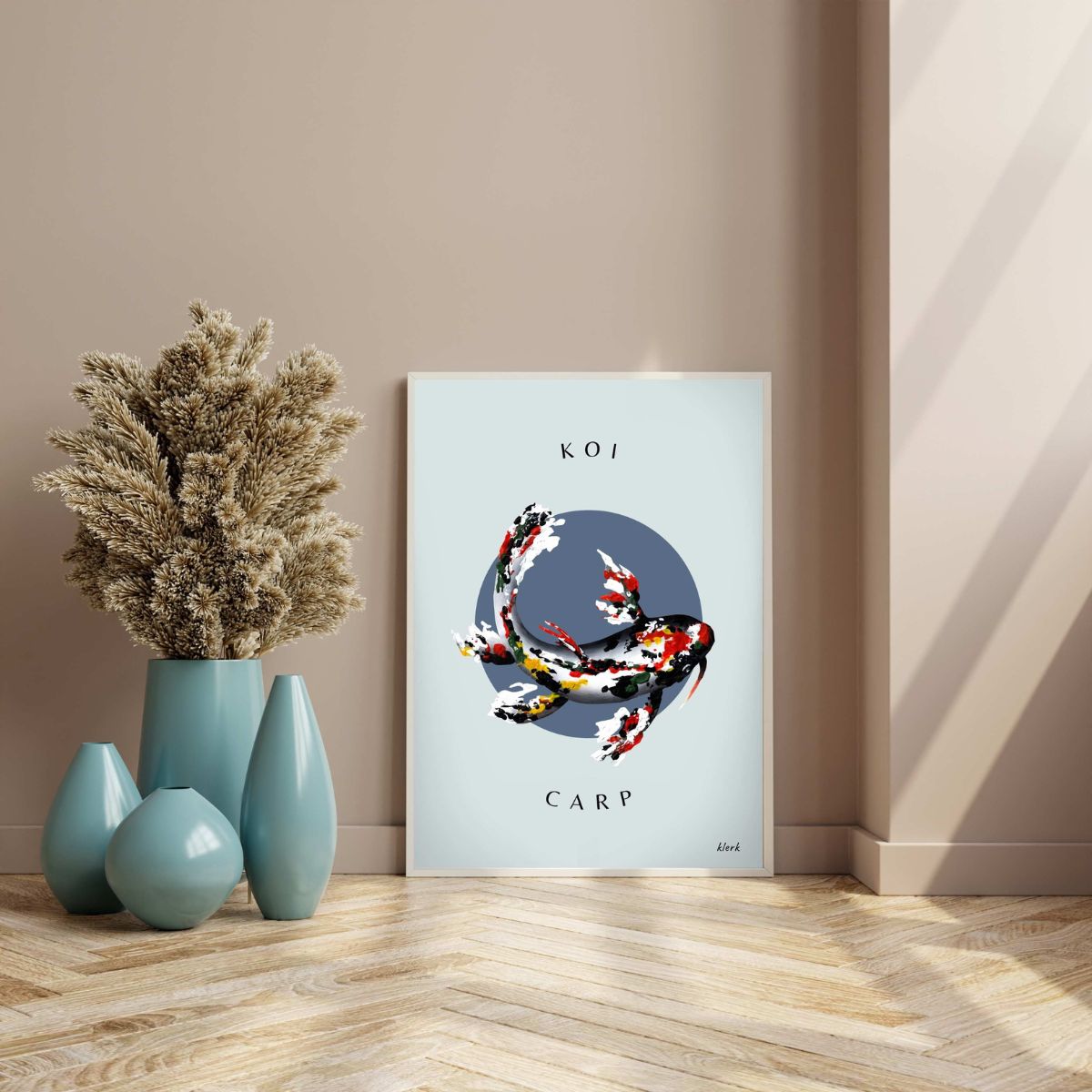 Blue Koi Carp